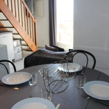 Mezzanine Avec Piscine Proche Plage, 4 Couchages, Parking Prive - - Fr-1-229-69 Apartment Gruissan