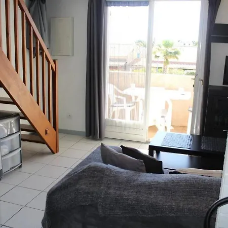 Apartment Mezzanine Avec Piscine Proche Plage, 4 Couchages, Parking Prive - - Fr-1-229-69 Gruissan